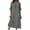 AA-Grey1078, variant on Women's Sleeveless Mini Dress Crew Neck Loose Dresses Summer Everyday Shift Minis