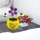 thumbnail image 4 of Inteprter Maceta con energía Solar, adornos que sacuden el baile, de alféizar, decoraciones para coche, girasol, vehículo, oficina en casa Decoración del hogar abeja Inteprter HA044867-01, 4 of 6