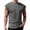 Dark Gray, variant on FBMDBB Men'S Breathable Sleeveless T Shirt Tops Slim Fashion Summer Round Neck Short Sleeve Spandex Shirts for Men Tall Mens Shirt