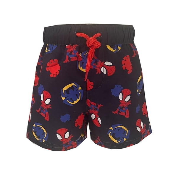 Traje de Baño Spiderman para Bebo con Estampado y Jareta