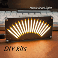 thumbnail image 4 of Indicateur de Niveau Rétro DIY LED Spectre Musical LED Indicateur de Niveau Audio Capteur de Rythme Lumière Contrôlée par la Voix, 4 of 7