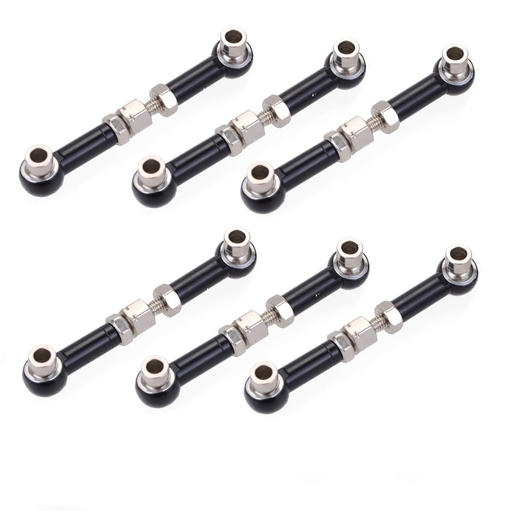 Alloy Servo Linkage Pull Rod For HSP HPI Wltoys 12428 1/12 1/10 RC