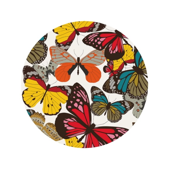Xecao Retro Floral Butterfly for Fridge Magnets - Fun Decorative Refrigerator Magnets, Cute and Soft for Stylish Kitchen Accents