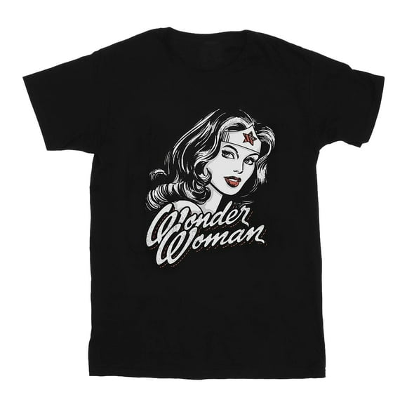 Wonder Woman T-Shirt en Coton pour Filles