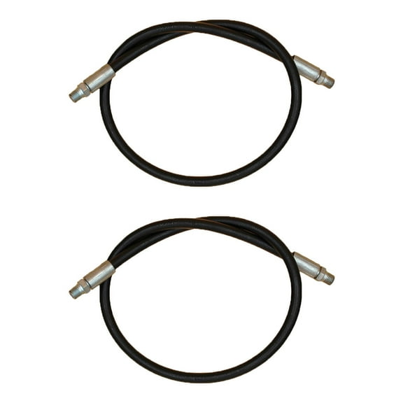 1304225 Qty 2: High-Pressure Hydraulic Hoses Fits Western