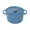 Blue, variant on The Pioneer Woman 5-Quart Enameled Cast Iron Dutch Oven Pot with Lid, Linen