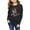 B-Black, variant on Zwiiyzr Kids Christmas Sweatshirt Long Sleeve T-Shirt Letter Printed Pullover Tops for Boys and Girls Crewneck Sweatshirt 1-12 Years Olive Green