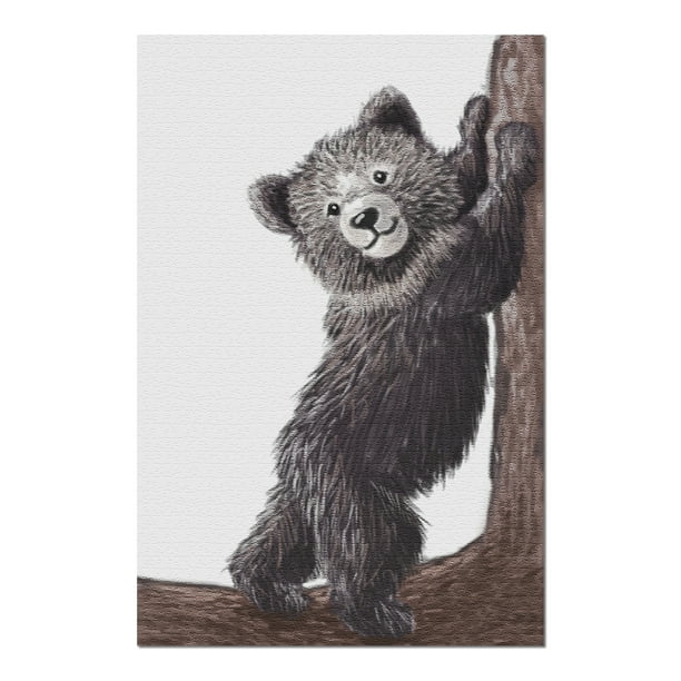 Baby Bear Cub x30 Premium 1000 Piece Jigsaw Puzzle Made In Usa Walmart Com Walmart Com