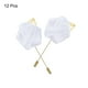 thumbnail image 3 of Ramilletes de Rosa Unique Bargains 12 Pcs Ceremonia de Boda Aniversario Cena Formal blanco, 3 of 5