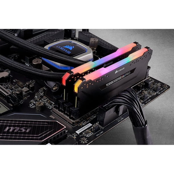 CORSAIR Vengeance RGB Pro 16GB Gaming PC RAM DDR4 3600 Desktop