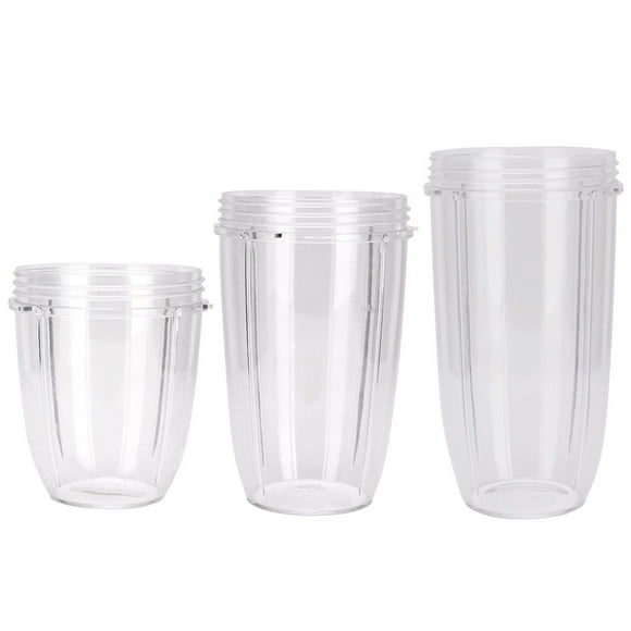 Sduck Replacement Cup for Nutribullet Replacement Parts 32oz 18oz 24oz for Nutri Bullet 600W and 900W, 3 pcs/pack
