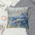 thumbnail image 2 of PRATYUS Blue and Grey Abstract Pillow Covers Modern Navy Gray Throw Pillow Cover Art Artwork Accent Double Sided Printing Couch Cushion Cover or Bed Living Room Chair Outdoor Sofa 18x18in, 2 of 5
