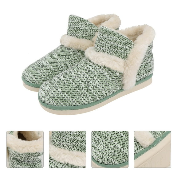 EXHUMKY Women's House Slippers 1 Pair Comfortable Sole Indoor Outdoor Lightweight Simple Design