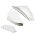 thumbnail image 2 of Almencla 2 Pieces Universal Motorcycle Winglets Side Air Deflectors Fairing ABS Accessory White, 2 of 5