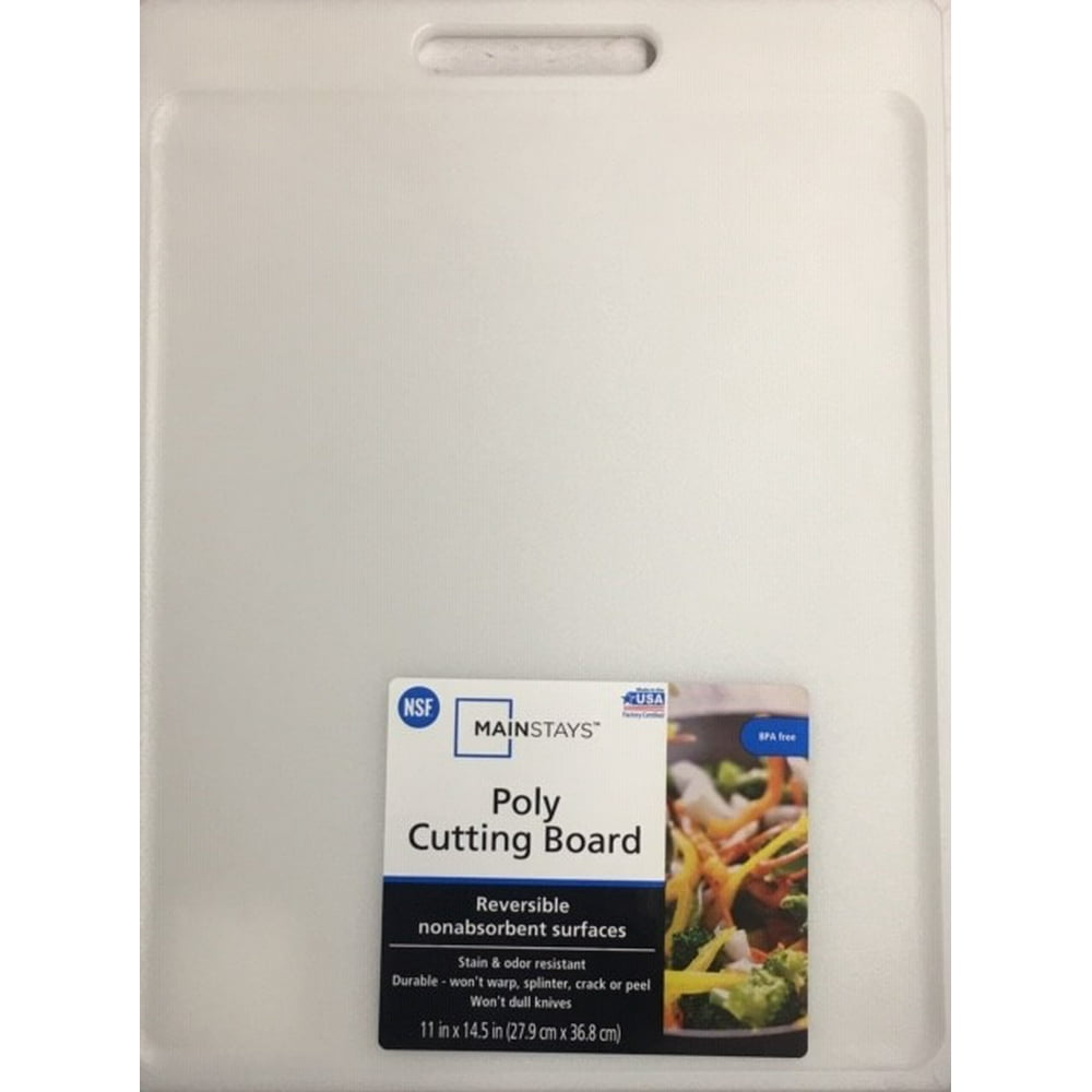 Mainstays Poly 11" x 14.5" Cutting Board