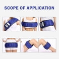 thumbnail image 5 of Rechargeable Infrared Heating Vibration Massage Belt - 5 Motor Waist Trimmer for Burning, Toning & Relaxation, Adjustable for Home Workout & Recoveryï¼Blue, 5 of 8