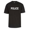 thumbnail image 1 of Camiseta de policía de aplicación de la ley negra, x-grande Gravity Trading Camiseta de manga corta, 1 of 1