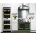 thumbnail image 3 of 36 in. 5.2 cu. ft Dual Fuel Range for Natural Gas Sealed Burners in Olive Green., 3 of 13