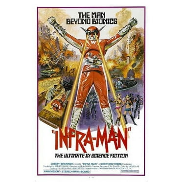 The Super Inframan - Hong Kong Sicence Fiction Martial Arts Action DVD dubbed -VO1268A