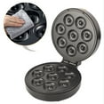 thumbnail image 4 of Mini Máquina Para Hacer Rosquillas, Máquina Eléctrica Para Prensar Rosquillas De 8 Orificios, Tamaño Familiar Con Revestimiento Antiadherente Para Postres De Desayuno, 4 of 7