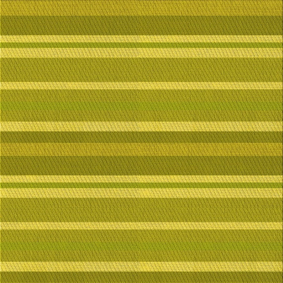 Ahgly Company Machine Washable Indoor Square Transitional Dark Golden Rod Brown Area Rugs, 4' Square