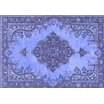 thumbnail image 1 of Ahgly Company Indoor Rectangle Persian Blue Traditional Area Rugs, 7' x 9', 1 of 4
