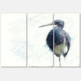 thumbnail image 2 of Designart Tricolored Heron Bird Canvas Wall Art, 2 of 4
