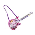thumbnail image 1 of Juguete Guitarra Musical Brillante Para Niña y Niño rosa, 1 of 5