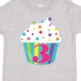 thumbnail image 4 of Inktastic 3rd Birthday Cupcake Boys or Girls Toddler T-Shirt, 4 of 5