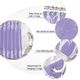 thumbnail image 3 of 60x72 Inch Shower Curtains for Bathroom, Halloween Fabric Bath Curtain Decor, Purple Farmhouse Spooky Skeleton Hands Waterproof Restroom Curtains Shower Set Accessories with 12 Hooks 60 Inch, 3 of 7