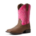 thumbnail image 1 of Ariat Jr Champ Botte Western, Brun Brahma/fruit Dragon, 2 US Uni Grand Enfant, 1 of 1