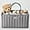 Gray, variant on CareLoom Baby Diaper Bags Caddy Basket, Baby Shower Caddy for Newborn Boys or Girls, Baby Diaper Caddy Organizer - Baby Gift Registry for Newborn Baby and Baby Must Haves Essentials - Light Gray