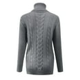 thumbnail image 6 of Sweaters for Women 2025 Fall Winter Long Sleeve Turtleneck Knitted Sweater Jumper Top Womens Pullover Sweaters, 6 of 8