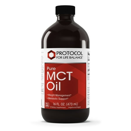 Protocol For Life Balance - Pure MCT Oil - 16 fl oz (473 mL)