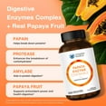 thumbnail image 4 of Vitamin World Papaya Enzymes Chewable 500 Tablets - Papain, Amylase & Protease for Digestion & Nutrient Absorption, Papaya Flavor, Gluten Free, 4 of 7