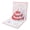 Red, variant on NFTIGB 3D Pop-Up Birthday Greeting Card with Music and LED Light, Exquisite Paper Cake Design in Gold Color, Includes Envelope, 5.9 inches / 15 cm Square Folded Size for Family and Friends