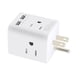 thumbnail image 2 of Extensor de toma de Corriente múltiple Jadeshay adaptador de pared con puerto USB, 2 of 8