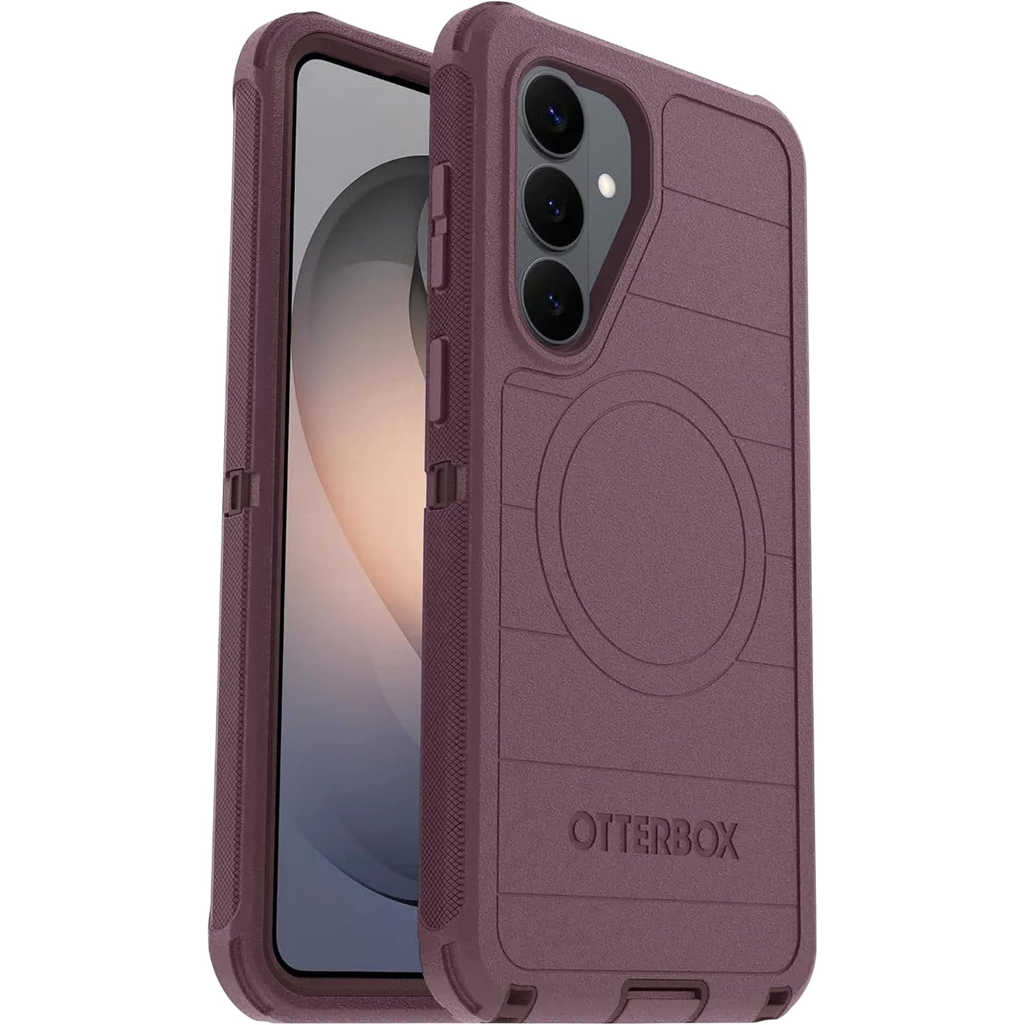 OtterBox Samsung Galaxy S26+ (Only) - Defender Series Case with Magnets - Purple Majesty - Tough - Rugged & Durable - with Port Protection - Wireless Charging Compatible