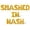 Gold, variant on Letter Balloons - SMASHED IN NASH 16" Inch Alphabet Letters Foil Mylar Balloon Bachelorette or Bridal Shower Party Banner (White)