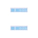 thumbnail image 2 of Sidaley Etiqueta engomada de la ventana del coche Calcomanías luminosas del botón de elevación Desmontable Interior Azul Blau 2piezas Sidaley CBP322022, 2 of 5