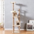 thumbnail image 4 of Cápsula espacial de lujo para gatos de seis pisos, trampolín ecológico para gatos para todas las estaciones, casa multifuncional para gatos, 4 of 5