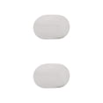 thumbnail image 2 of relayinert Wide Application Bowl Dish Pad Mat Waterproof And Easy To Clean Place Mat For Dining Table Waterproof Set Place Mat white 2Set, 2 of 6