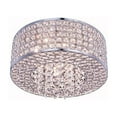 thumbnail image 1 of Elegant Lighting Amelie 12" 4 Light Royal Crystal Flush Mount, 1 of 1