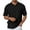 Black, variant on Men's Slim Fit Shirt Breathable Stretch Knit Top Comfortable Casual Wear For Spring Summer Everyday Outfits