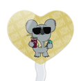 thumbnail image 2 of We Bare Bears Nom Nom Heart Love Cupcake Picks Toppers Decoration Set of 6, 2 of 7