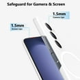 thumbnail image 3 of for Samsung Galaxy Z Fold 5 Case Full Body Cover Protection with Built-in Screen Protector, Compatible with MagSafe Slim Phone Case for Samsung Galaxy Z Fold 5, Silvery, 3 of 11