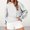 Light Ashy, variant on Christmas Lights Small Chest Print Pullover Hoodie Women Minimal Elf Hand Letter L Graphic Sweatshirt Oversized Casual Holiday Party Winter Top, Coffee,L