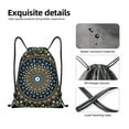 thumbnail image 6 of Bingfone Dot Mandala Drawstrings Backpacks Bags For Men Women Gym Drawstrings Bag, 6 of 9