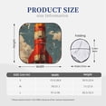 thumbnail image 3 of Vsdgher Rusty Rocket Launch Print Car Windshield Sun Shade, Reflective Sunshade Window Sunshade Sun Visor Protector Fit for Cars,Trucks,SUVs-Medium, 3 of 6
