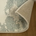 thumbnail image 3 of BNM Eclectic Multi-Tone Abstract Indoor Rug, 5' x 8', Blue, 3 of 6
